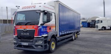 One of Woody’s Express Parcels' new trucks