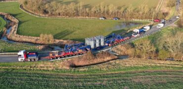 Collett has successfully delivered two 178Te supergrid transformers from Tilbury Dock in Essex to National Grid’s Biggleswade substation in Bedfordshire.