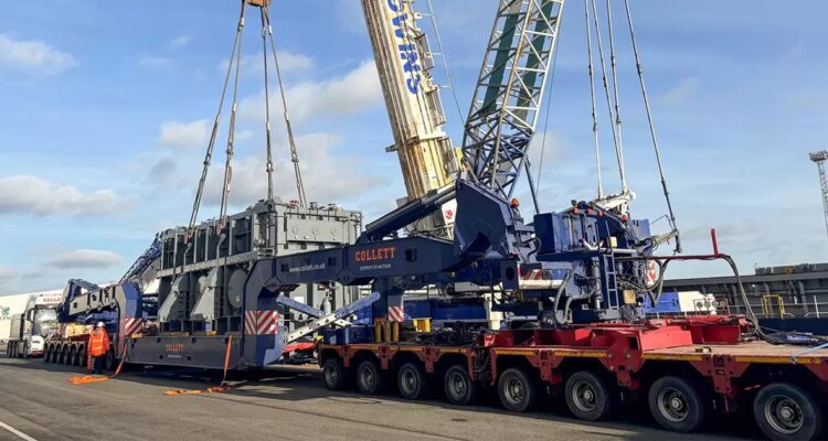 Collett has successfully delivered two 178Te supergrid transformers from Tilbury Dock in Essex to National Grid’s Biggleswade substation in Bedfordshire.