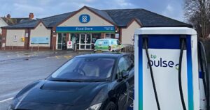 Car charging at Roman Bank