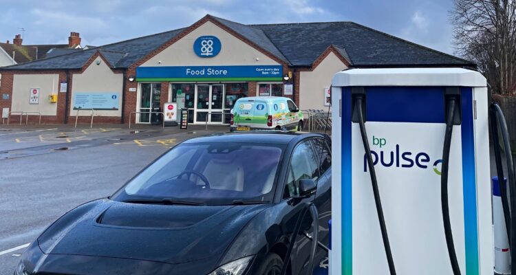 Car charging at Roman Bank