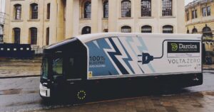 Darcica Volta Trucks trial in Oxford city centre