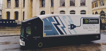 Darcica Volta Trucks trial in Oxford city centre