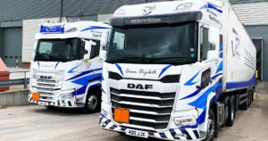 JJX Logistics trucks
