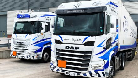 JJX Logistics trucks