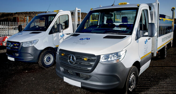 Two new Mercedes-Benz Sprinters for Omnis