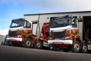 Two of Brown Recycling X-Ways