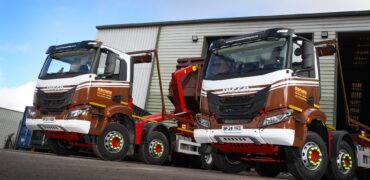 Two of Brown Recycling X-Ways
