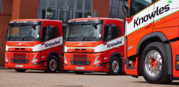 Knowles Logistics 3 Volvo FM Electric trucks