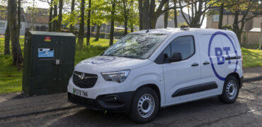 BT Group powers up its first EV charger transformed from a greenstreet cabinet
