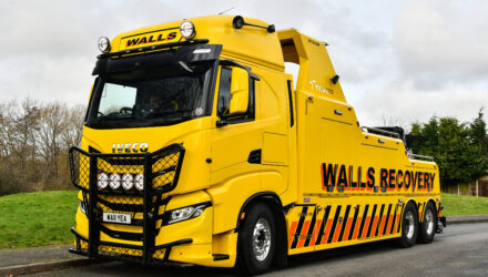Walls IVECO X-Way recovery vehicle