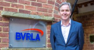 Gerry Keaney outside BVRLA HQ