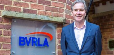 Gerry Keaney outside BVRLA HQ