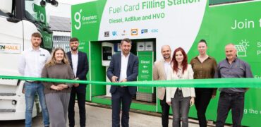 Greenarc, LCM Environmental, and Greenhaul representatives at the HVO pump launch