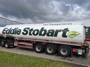Eddie Stobart Tanker fueled by HVO
