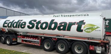 Eddie Stobart Tanker fueled by HVO