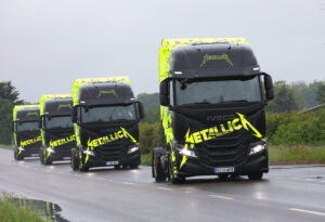 IVECO multi-energy fleet to kick-off the European leg of Metallica M72 World Tour