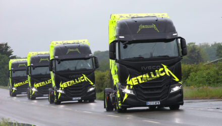IVECO multi-energy fleet to kick-off the European leg of Metallica M72 World Tour