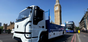 TG Lynes' new BEV Tevva truck