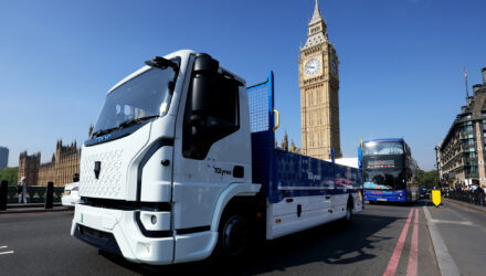 TG Lynes' new BEV Tevva truck