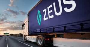 Zeus truck on an European motorway