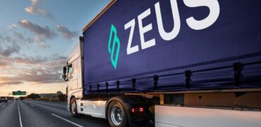 Zeus truck on an European motorway