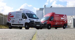 PHINIA's 2 H2ICE vans