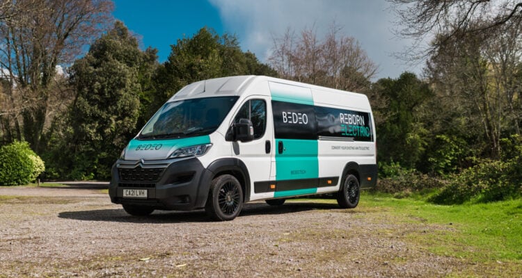 Electric BEDEO van