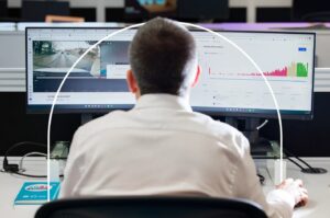 Fleet Manager monitoring a journey