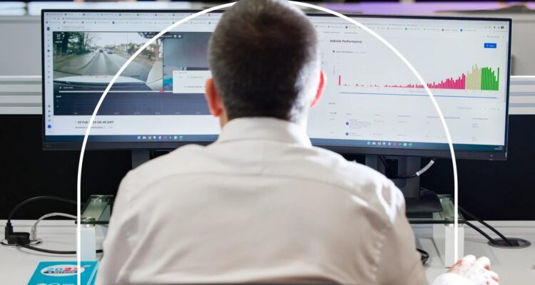 Fleet Manager monitoring a journey