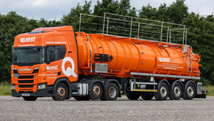 Quest's new 30,000 litre ADR tanker