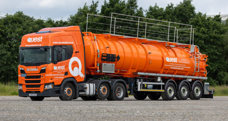 Quest's new 30,000 litre ADR tanker