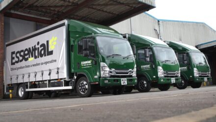 Essential Trading Co-op's new Isuzu trucks