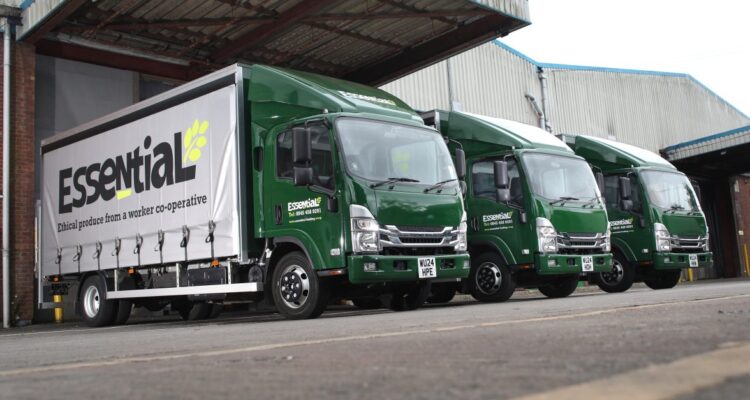 Essential Trading Co-op's new Isuzu trucks
