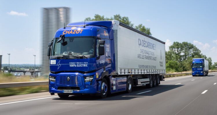 44 t Renault Truck E-Tech T electric vehicles