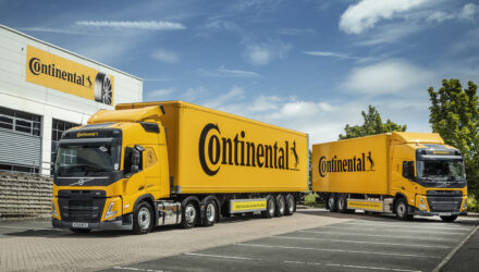 Continental Tyres select Volvos for the first time