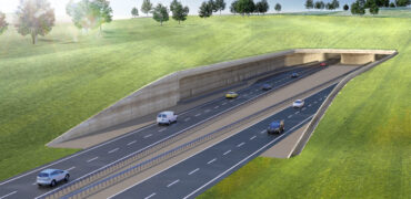 A303 visualisation of the tunnel under Stonehenge