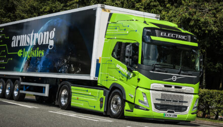 Armstrong Logistics moves up a gear with new Volvo electric vehicle