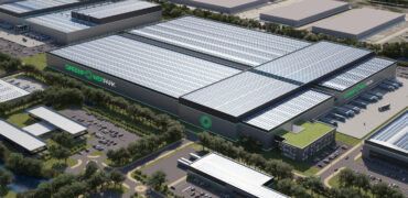 Battery gigafactory CGI