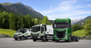 IVECO trucks fueled by biomethane