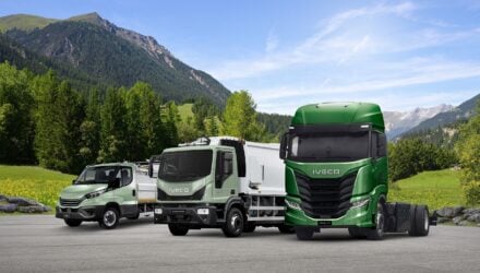 IVECO trucks fueled by biomethane