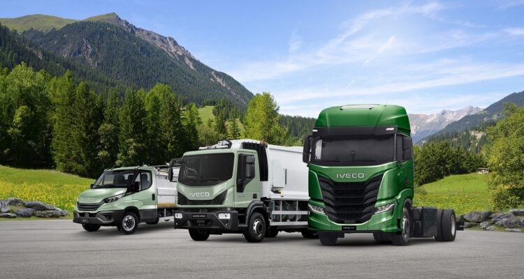 IVECO trucks fueled by biomethane
