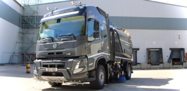 Aebi Schmidt UK's new SK660 truck mounted sweeper