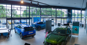Stellantis Bristol Cripps car showroom