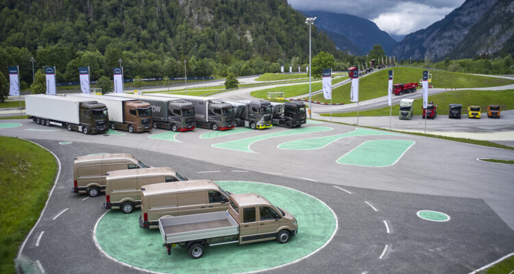 MAN truck range overview