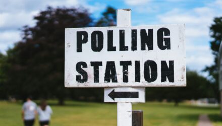 Polling sign