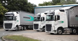 Dobbs Logistics' new Volvo FH trucks with I-Save