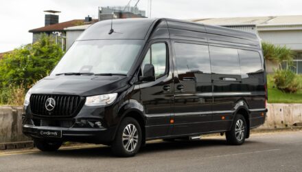 Clive Sutton launches luxurious 'First Class' Mercedes-Benz Sprinter