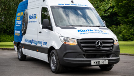 Kwik Fit has signed a deal with Mercedes Benz Vans for more than 100 new mobile tyre fitting vehicles