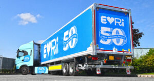 Evri adds 139 extra Tiger Trailers box vans with 50th anniversary livery